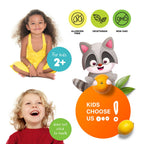 DR. MORITZ Vitamin C Gummies for Kids & Adults 240 mg - Immune Support Low-Sugar Chewable Vitamins for Toddlers - Vegetarian Gelatin-Free Children's Dietary Supplement (Citrus Flavor) (120 Count)