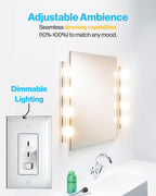 Sunco Globe Light Bulbs, G25 LED Vanity Bulbs for Bathroom, Round Ambient Decorative Bulb, 450 LM, 5000K Daylight, Dimmable, 6W, E26 Base, Frosted, CRI92, Damp Rated UL 2 Pack.