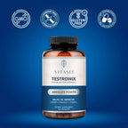 VITASEI Testronix Performance Supplement for Men - Energy and Muscle Supplements for Mens Health - 60 Capsules (Pack of 2)
