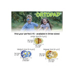 Ortopad® Bamboo Boys Eye Patches, 50/Box (Regular Size, 4+ yrs) Blue Camo Pack