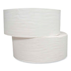 GEN 202 Jumbo JRT Bath Tissue, 2-Ply, White, 9 in Diameter, 12 Count (Pack of 1)