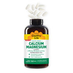 Country Life Target-Mins Calcium Magnesium Supplement for Bone Health, 1000mg Calcium, 500mg Magnesium, Gluten Free, 2:1 Ratio for Optimal Utilization