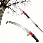 RISETEX Pole Saws for Tree Trimming 11.8 FT, Manual Pruning Saw