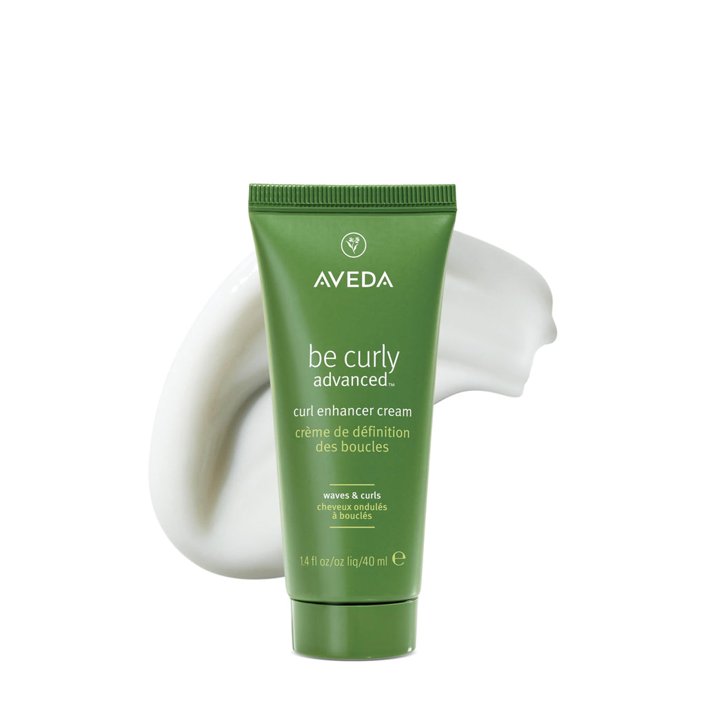 AVEDA Be Curly Advanced Curl Enhancer Hair Styling Cream | Defines Curly and Wavy Hair | Hydrates, Reduces Frizz, Adds Shine | Air Dry or Blow Dry | Silicone Free | 98% Naturally Derived*, 6.7 Fl Oz