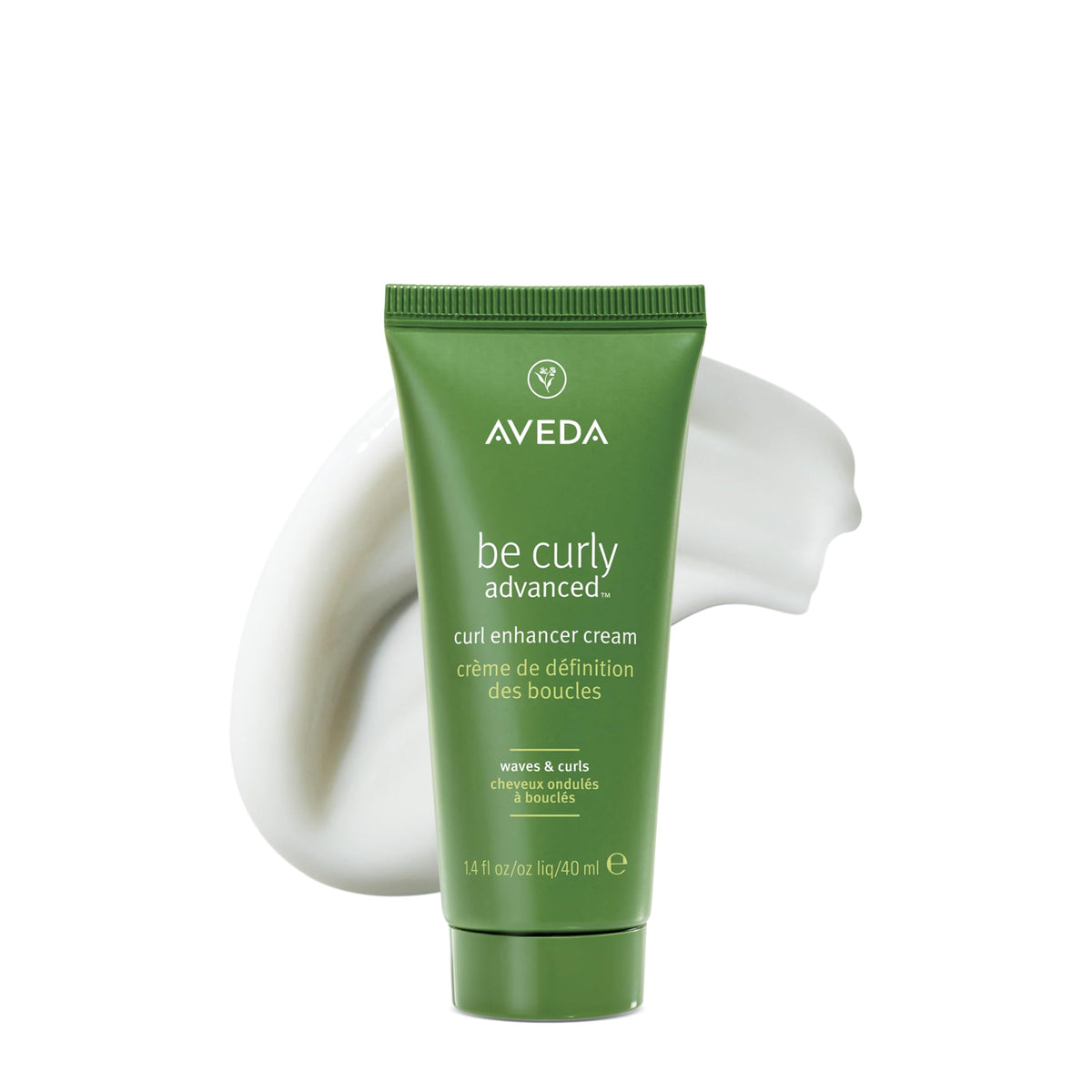 AVEDA Be Curly Advanced Curl Enhancer Hair Styling Cream | Defines Curly and Wavy Hair | Hydrates, Reduces Frizz, Adds Shine | Air Dry or Blow Dry | Silicone Free | 98% Naturally Derived*, 6.7 Fl Oz