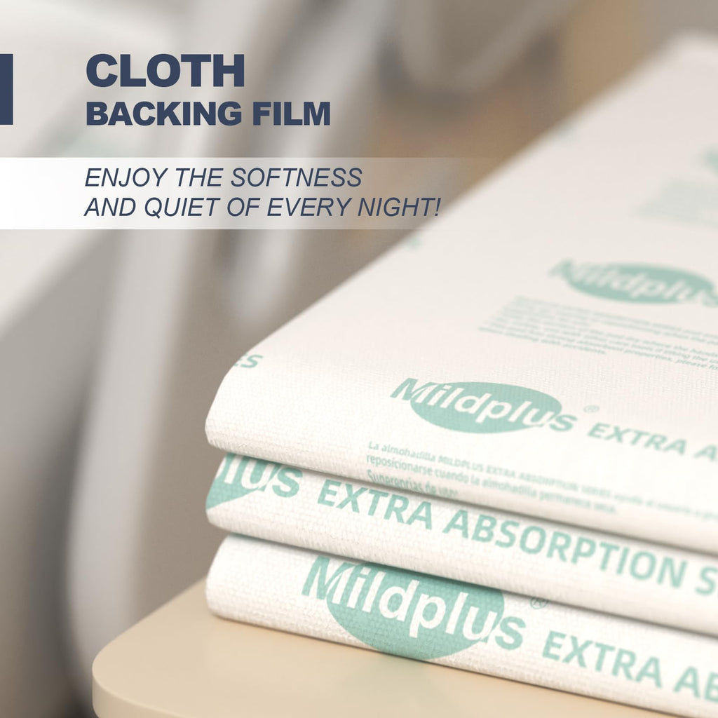 Heavy Duty Underpads 40"X40" Super Sized Chucks Pads 180 Grams Disposable Bed Pads with Strength Cloth Backing Extra Absorption Pads for Incontinence (100X100CM, 20 Count, Discreet Packaging)