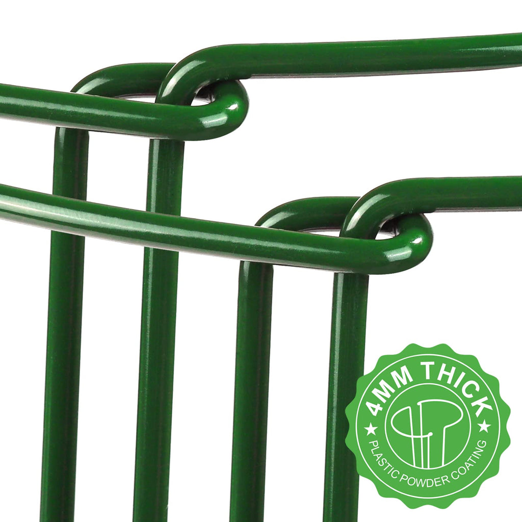 LEOBRO Plant Support, 8PCS Peony Cages and Supports, Plant Stakes for Indoor Plants, Outdoor Plants, Metal Garden Stakes, Plant Holders, Tomato Monstera Hydrangea Support Cage, 10" W x 15.8" H