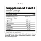 Bucked Up Essential Amino Acids - EAA Powder - Easy Mix, Non Clumping Formula - for Pre/Intra Workout - Grape Flavor - 30 Servings - 11.6 oz