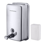 VANNSOO Commercial Soap Dispenser Wall Mount Stainless Steel, 37 fl.oz.