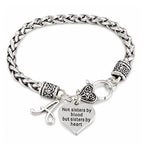 Infinity Collection Best Friend Bracelet, Sisters by Heart Initial Jewelry