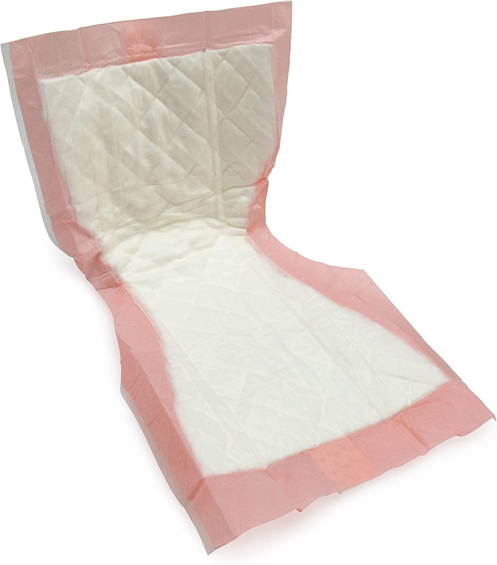 Vakly Extra Large Postpartum Maternity Pads [20 Pack] Hospital Style Super-Absorbent Contoured Pad Liners - 7" Wide X 14" Long - Heavier Overnight Post Birth Protection for Women - Incontinence Liners
