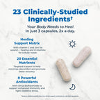 VitaMedica Clinical Support Formula - Supports Wound Healing & Bruising - Pre & Post-Op Surgery Essential & Injury Recovery Multivitamin Supplement