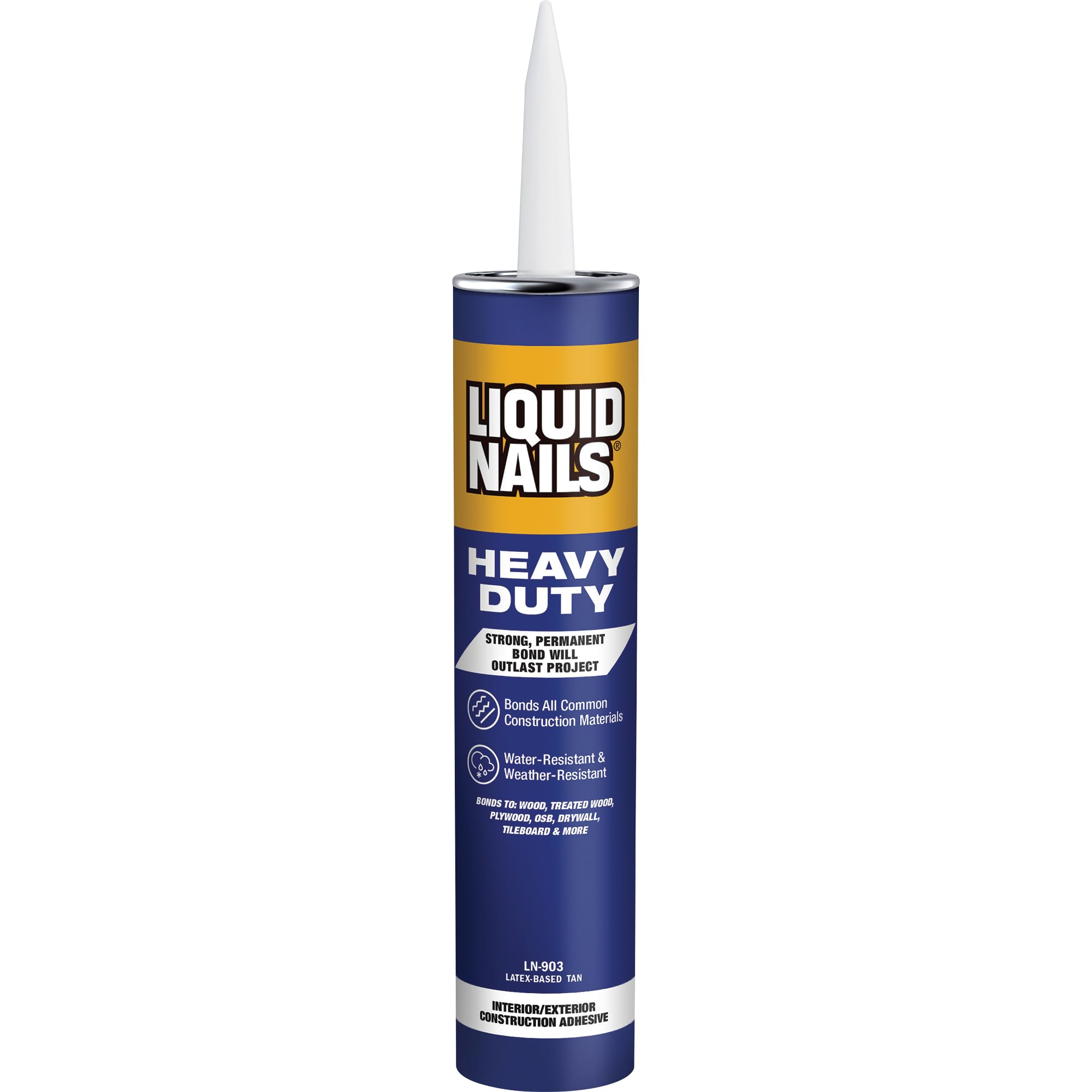 LIQUID NAILS LN-903G Heavy Duty Construction Adhesive (Low VOC) (1-Gallon)