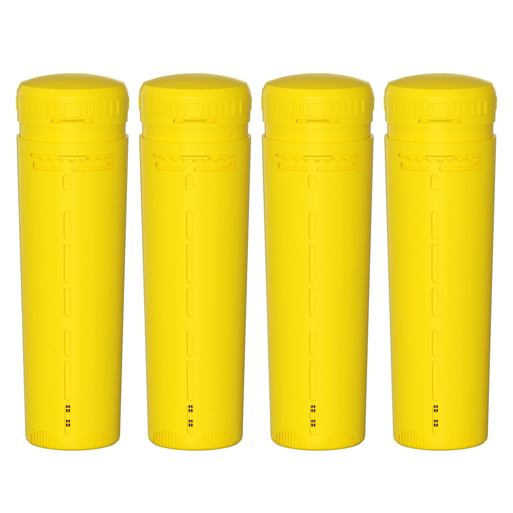 Nayoku Replacement Bromine Cartridges Compatible with Hot Tub Frog Serene Floating System for up to 600 Gallons (4 Pack)