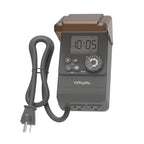 TiFFCOFiO Outdoor Digital Pool Timer, Dial Programmable Method, Outdoor Timer with 2FT Extension Cord Waterproof, 2 Grounded Electrical Outlets for Lights, 6 Sets of Programs,1HP (20A)