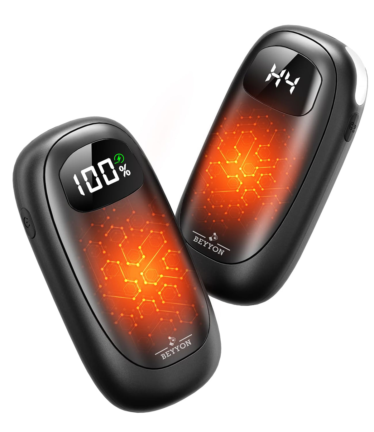 BEYYON Electric Hand Warmers Rechargeable - [with LED Display]