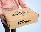 CRAVEBOX Healthy Snack Box (35 Count) Halloween Variety Pack Care Package Gift Basket Kid Men Women Adult Nuts Health Nutrition Assortment College Back to School
