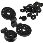 Maitys 100 Pcs Shade Cloth Clips Sunscreen Net Clips Black Plastic Sunshade Clip Greenhouse Shade Cloth Fix Clamp for Anti Bird Netting Garden Netting Patio Agricultural UV Resistant Accessories