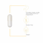 Integrative Therapeutics Tri-Magnesium - Supports Cellular Energy & Energy Metabolism*- Magnesium Supplement for Heart & Nerve Health Support* - Dairy-Free & Gluten-Free - 180 Capsules (180 Servings)