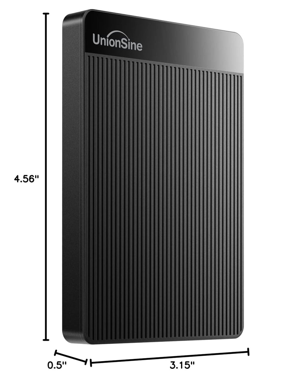 UnionSine 500GB Ultra Slim Portable External Hard Drive HDD-USB 3.0