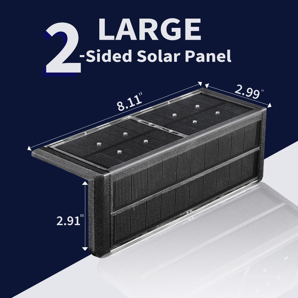 SHONELIGHTING Solar Pool Lights, Poolside Lights for Inground Pool, Ultra-Thin 2-Way LEDs for Edge & Deck, Heavy Duty Stainless Steel Outdoor Waterproof for Swimming (Warm White, 6PK)