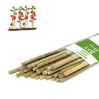 Plant Stakes, 3FT Natural Bamboo Garden Stakes, 25Pcs Bamboo Plant Stakes,Bamboo Sticks for Tomato,Beans,Vegetable and Climbing Plants