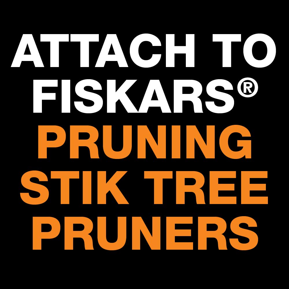 Fiskars Fruit Picker Basket, Adjustable Angle, Mesh Bag, Pole Compatible