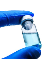 20ml Glass Vials - Self-Healing Injection Port, Sterile Empty Vials with Sealed Cap (10 Pack)