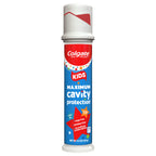 Colgate Kids Toothpaste Pump with Fluoride for Cavity Protection, Ages 6+, ADA Accepted, Bubble Fruit, 4.4 Ounce, 6 Pack