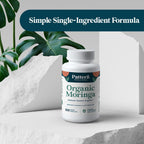 Pattern Wellness Organic Moringa Oleifera Supplement – 60 Capsules