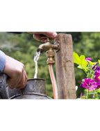 Darlac Take Anywhere Outside Tap, Portable Outdoor Water Tap for Gardens, Solid Brass ¾ BSP Thread, Mobile Water Access for Gardening and Allotments, Ref. DW420, Plumbing-Free Hose Compatible Design