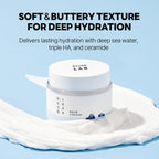 ROUND LAB 1025 Dokdo Cream 2.71 Fl Oz, 48-Hour Deep Hydrating Face Moisturizer for Acne-Prone, Redness and Sensitive Skin with Ceramide, Skin Barrier Repair Face Cream, No Fragrance, Korean Skin Care