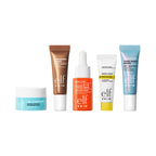 e.l.f. SKIN Best & Obsessed Skincare Kit, Travel-Size Makeup Remover, Sunscreen & Brightening Serums For Glowy Skin, Vegan & Cruelty-Free