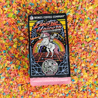 Bones Coffee Company Electric Unicorn Flavored Coffee Beans, Whole Bean Coffee Medium Roast Low Acid, Fruity Cereal With Milk Flavor (12 oz)