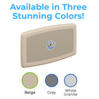 Koala Kare Surface-Mounted Horizontal Baby Changing Station, Model KB300-00 (Beige)