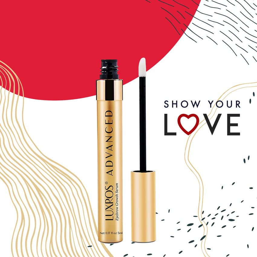 Advanced Eyebrow Growth Serum for Thicker Brows – Eye Brow Hair Growth Serum for Strong, Full, Thick Eyebrows as Soon as 4 Weeks to 60 Days (5 ml)