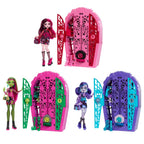 Monster High Skulltimate Secrets Doll & Accessories Set, Garden Mysteries Twyla with Reveal Closet & 19+ Tea Party Surprises Like Clothes