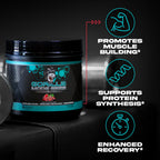 Gorilla Mind Essential Amino Acids to Support Muscle Building, Enhanced Recovery, and Protein Synthesis,Use Before, During, or After Your Workout, 453 Grams (Jungle Juice)