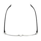 Foster Grant Men's Pete Rectangular Reading Glasses, Black and Brown, 3 Pack, 2x