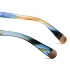 Peepers by PeeperSpecs Oprah's Favorite Women's Stardust Round Blue Light Blocking Reading Glasses - Multi Horn +1.75
