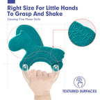 hahaland Baby Toys 0-6 Months - Baby Rattles Teething Toys 3-6 Month, Infant Toys 6-12 Months, Rattle Teether Grasping Shaker Toy Babies 3 4 5 6 Month Old Must Haves, Montessori Newborn Neutral Gifts