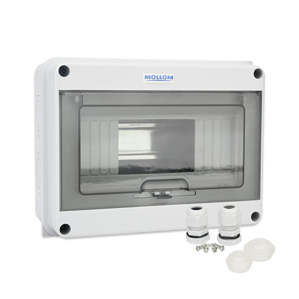 MOLLOM 8 Way Circuit Breaker MCB Distribution Protection Box