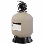 XtremepowerUS 19" Above Inground Swimming Pool Sand Filter System 7-Way Multi-Port Valve Pool Filter up to 24,000 Gallons with Stand