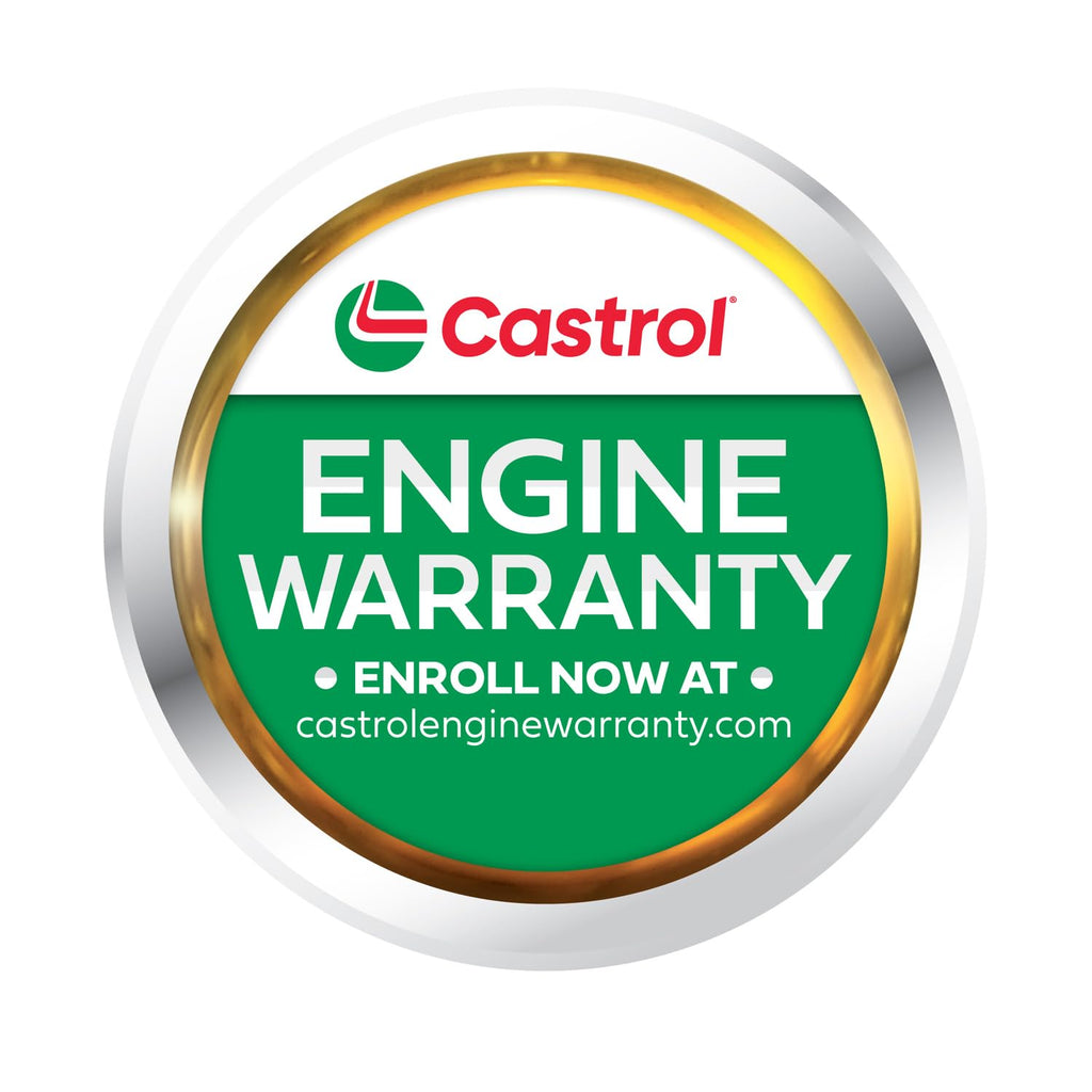 Castrol GTX High Mileage 5W-30 Synthetic Blend Motor Oil, 5 Quarts