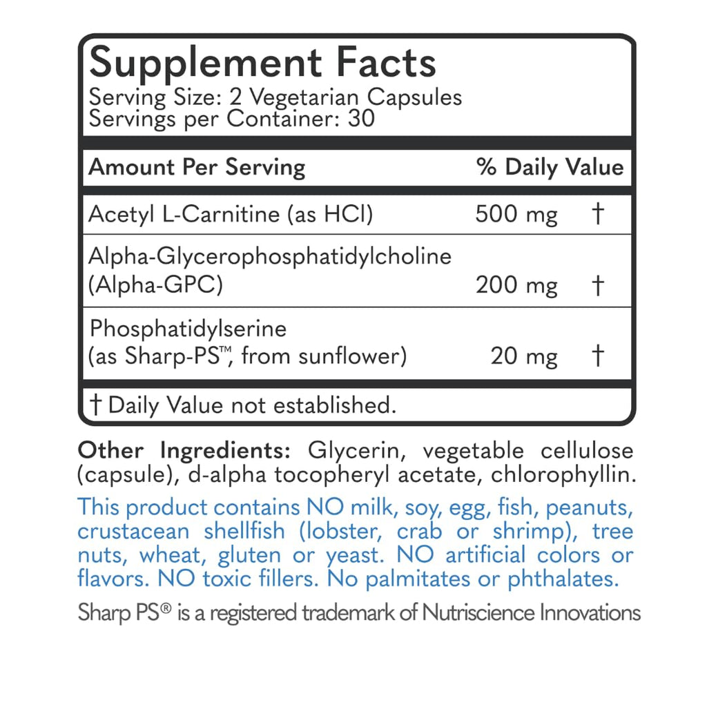 SmartBRAIN by MD Logic Health® for Mental Performance, Focus, Clarity and Concentration - Made in New York