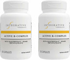 Integrative Therapeutics Active B-Complex - Cellular Energy, Immune Function & Heart Health Support with Vitamins B2, B6 & B12* - Made for Busy Lifestyles - Gluten-Free - 120 Capsules (60 Servings)