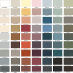 ALL-IN-ONE Paint by Heirloom Traditions, Bone (Off White), Quart - Durable cabinet and furniture paint. Built in primer and top coat, no sanding needed. Includes our 30 featured color card.