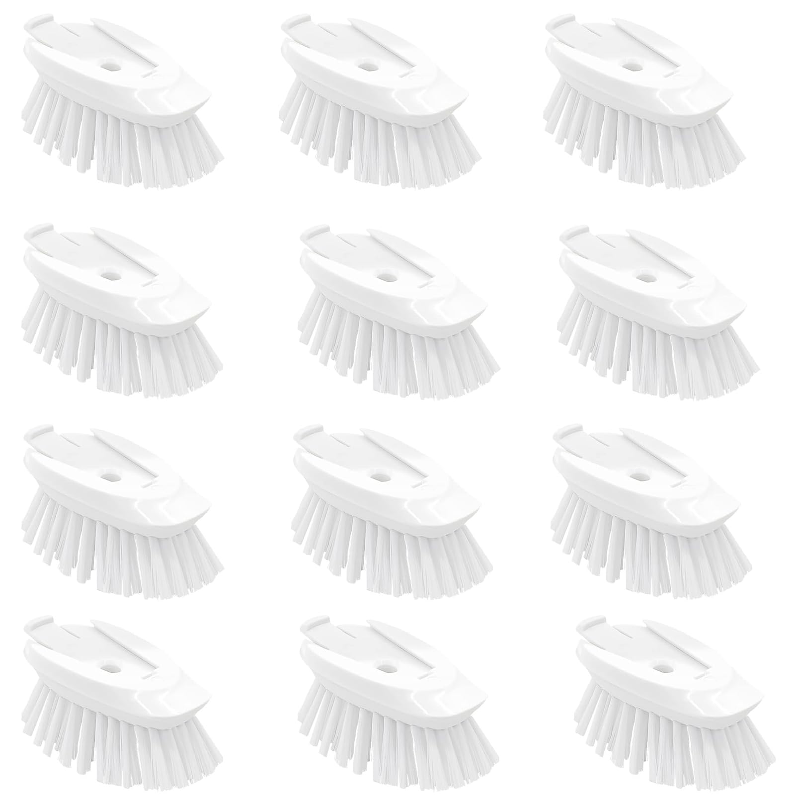 Dish Brush Refills, 12 Pack Dish Brush Replacement Head, Brush Dispenser Refill Fits Soap Dispensing Handle