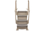 Confer Plastics Curve CCX-AG Drop in Above Ground Pool Step with Grey Treads - Base Step