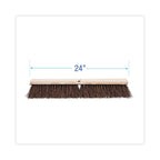 Boardwalk 20124 Floor Brush Head, 3 1/4-Inch Natural Palmyra Fiber, 24-Inch